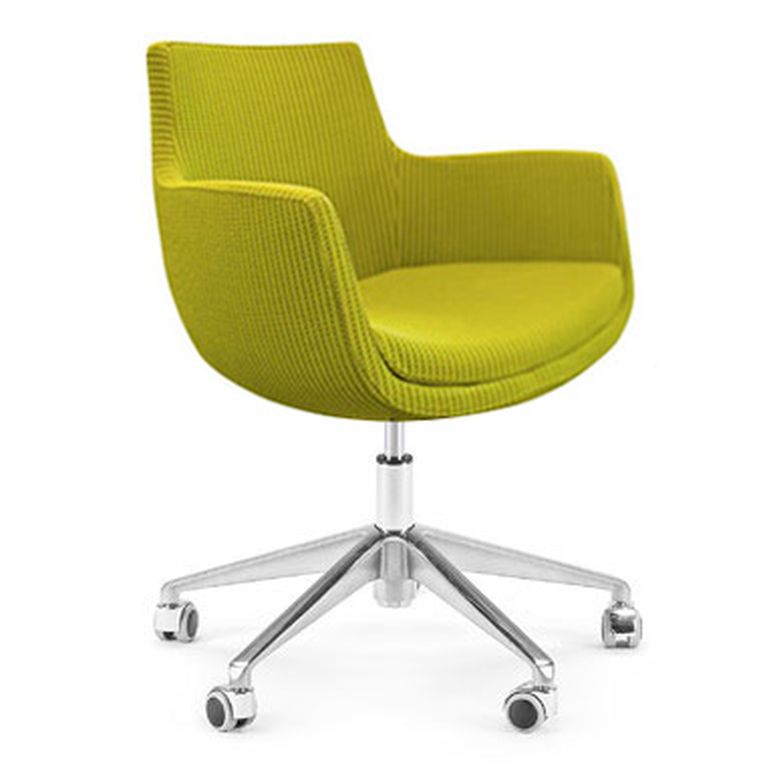 Fanny 900 compact armchair with casters