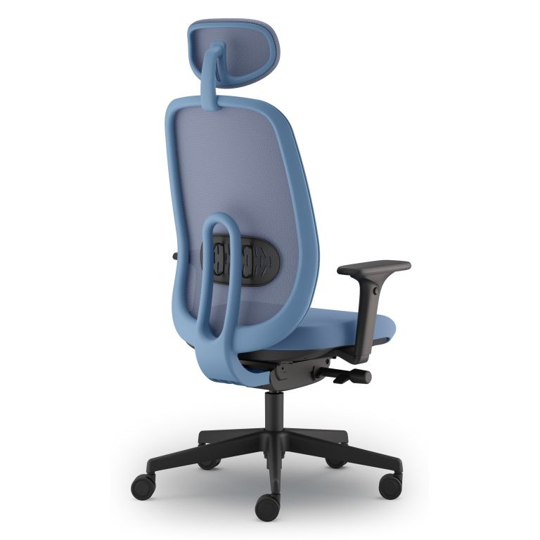 Smart 385 blue swivel chair