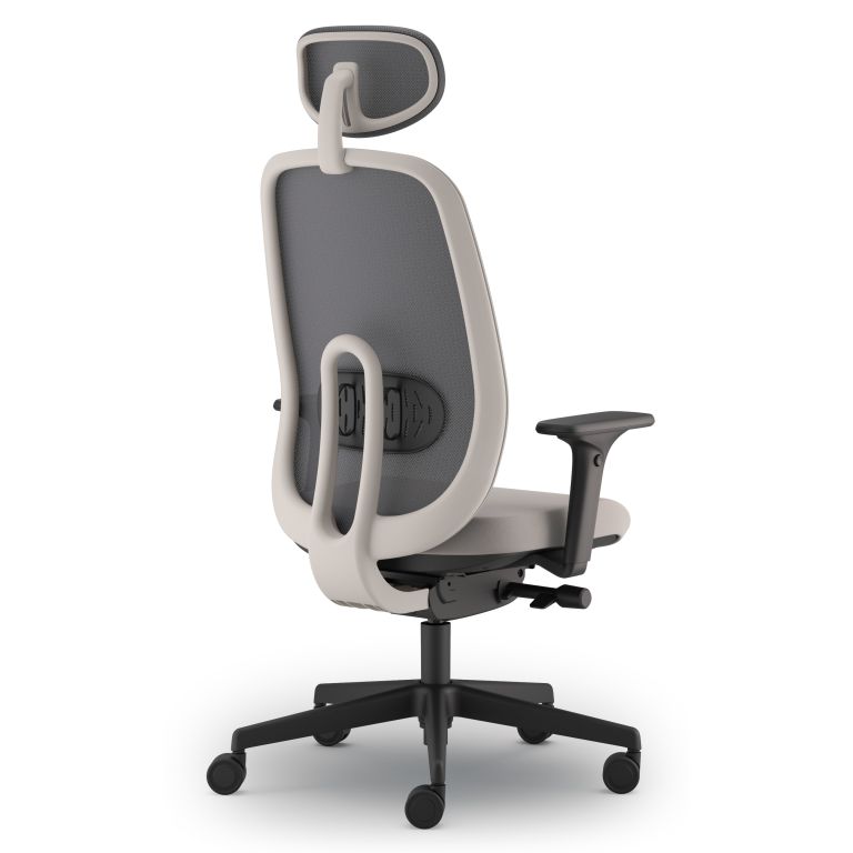 Smart 385 Light Gray Swivel Chair